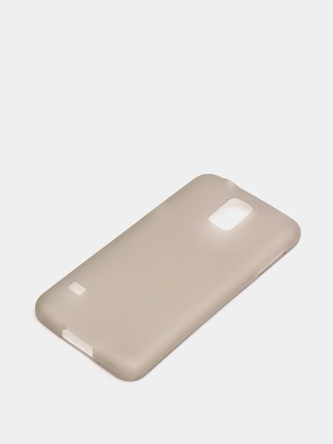 Серый чехол Samsung S5 пластиковый