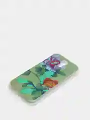 Зеленый чехол Samsung S4  пластиковый