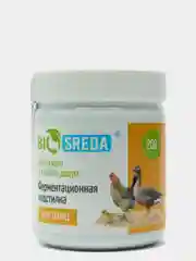 Ферментационная подстилка BIOSREDA для птиц, 250 гр банка/бактерии Биосреда
