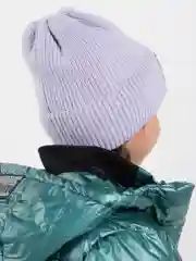 Лавандовый шапка Minzy Smile, ангора