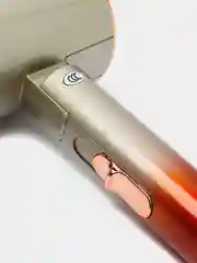 Бежевый фен со складной ручкой
