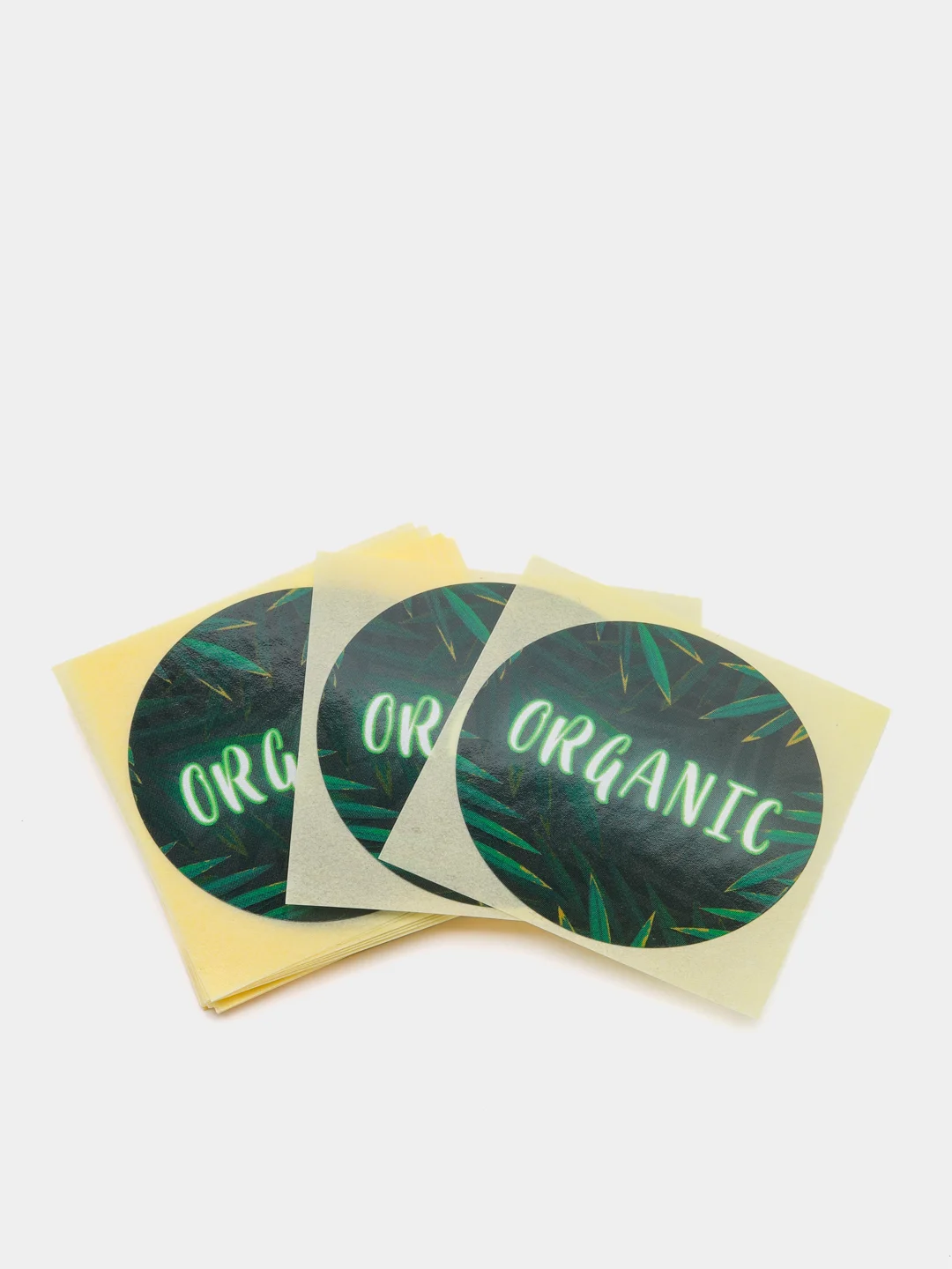 Набор наклеек для бизнеса Organic, 4 х 4 см