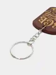 Брелок деревянный с гравировкой