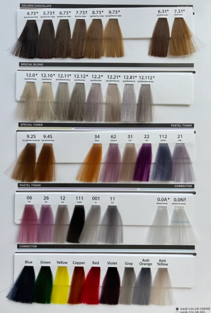 Стойкая крем-краска 7УГТ Epica Professional Color Shade Hair Color Cream