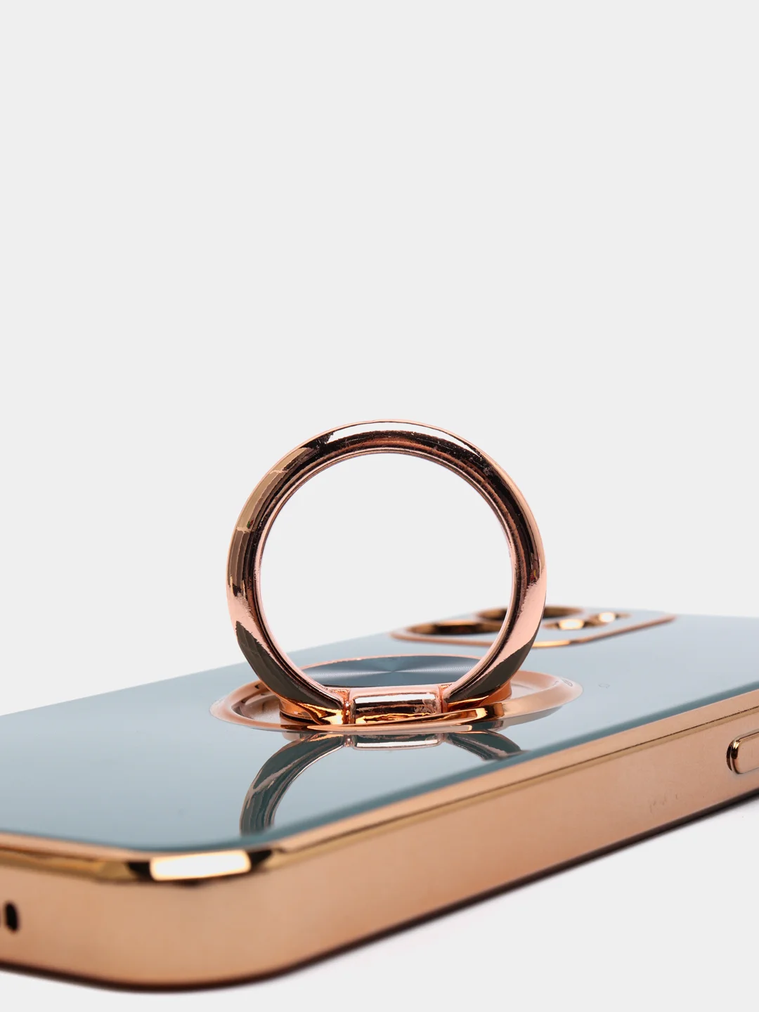 Зеленый чехол для Apple iPhone с кольцом для 6/6S/ 7/8 plus/11/11pro/ XR/XS/SE/ 12/12 Pro Max