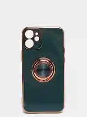 Зеленый чехол для Apple iPhone с кольцом для 6/6S/ 7/8 plus/11/11pro/ XR/XS/SE/ 12/12 Pro Max