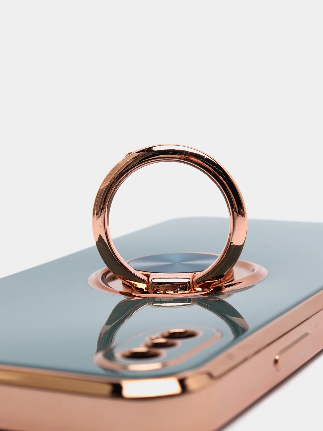 Зеленый чехол для Apple iPhone с кольцом для 6/6S/ 7/8 plus/11/11pro/ XR/XS/SE/ 12/12 Pro Max