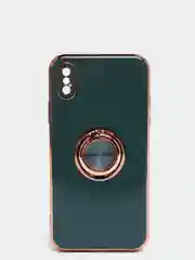 Зеленый чехол для Apple iPhone с кольцом для 6/6S/ 7/8 plus/11/11pro/ XR/XS/SE/ 12/12 Pro Max