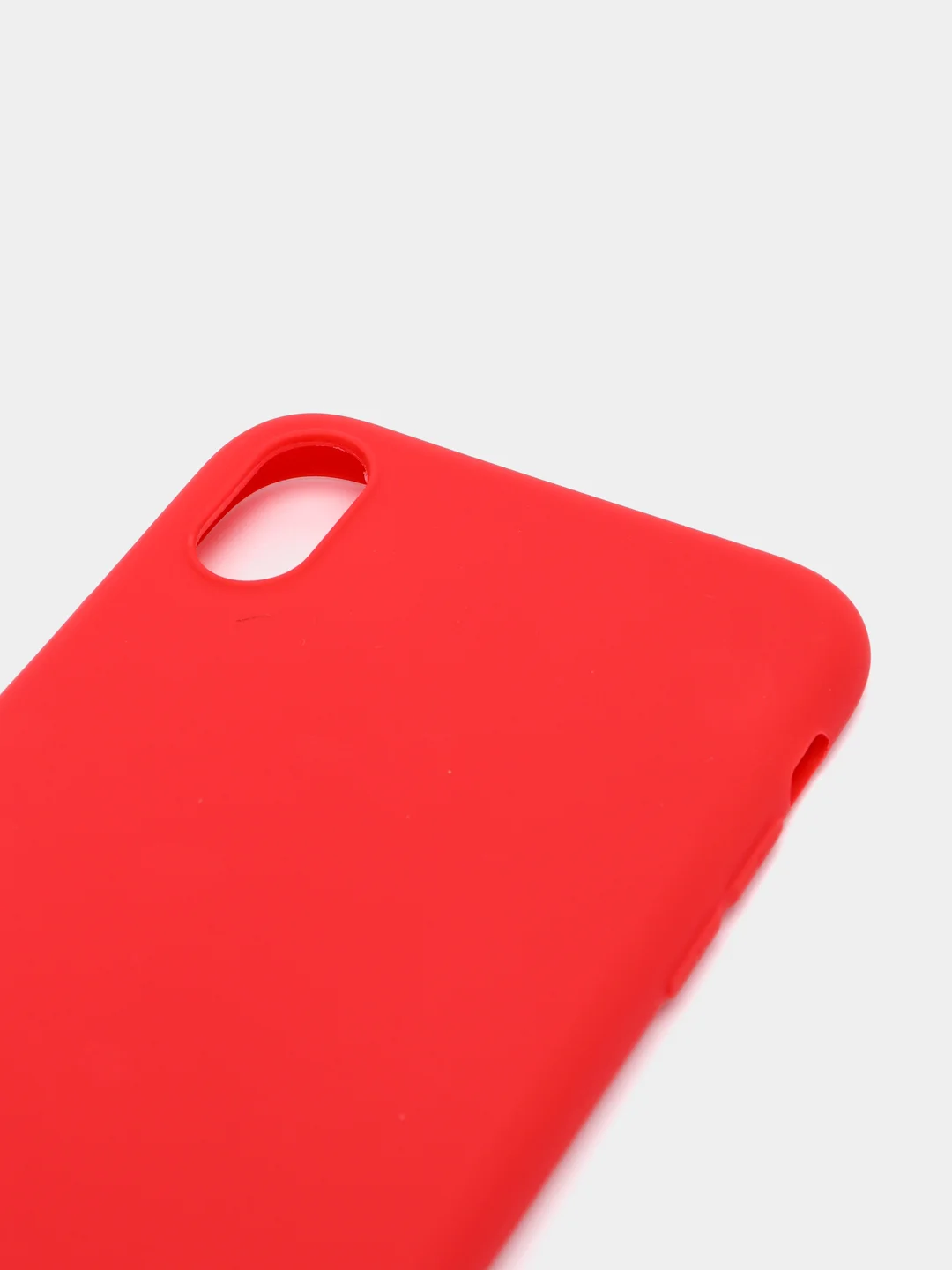 Красный чехол для iPhone 5s, 6, 7, 8 Plus, SE 20, X, XS, XR, 11 Pro Max, 12 Mini, 13, силиконовый