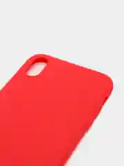 Красный чехол для iPhone 5s, 6, 7, 8 Plus, SE 20, X, XS, XR, 11 Pro Max, 12 Mini, 13, силиконовый
