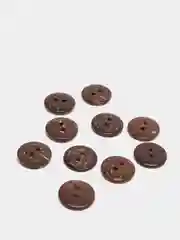 Пуговицы кокос, 10 шт