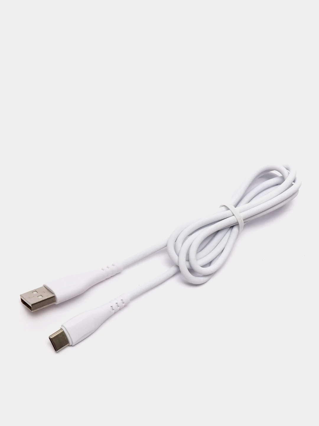 Белый зарядный КАБЕЛЬ для Type-C USB 3.0A Borofone BX37 1м БЫСТРАЯ ЗАРЯДКА