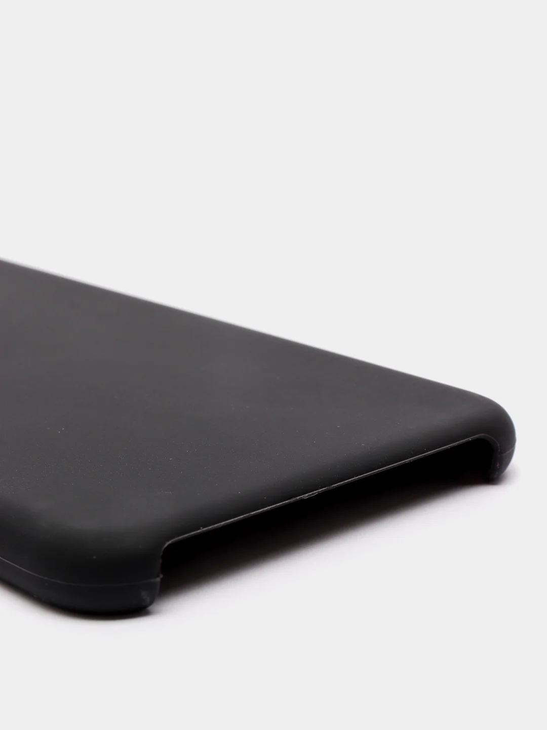 Черный силиконовый чехол для Айфон 6/6s, 7/8, 7+/8+, X/Xs, Xr, 11, 11Pro, 11ProMax