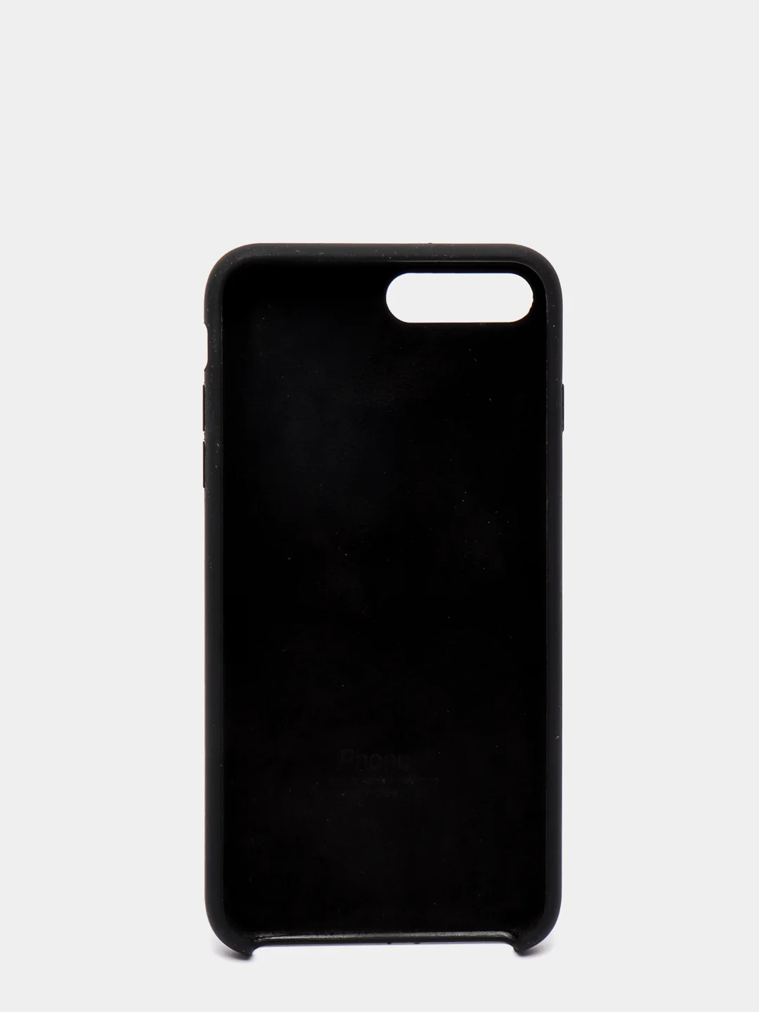 Черный силиконовый чехол для Айфон 6/6s, 7/8, 7+/8+, X/Xs, Xr, 11, 11Pro, 11ProMax