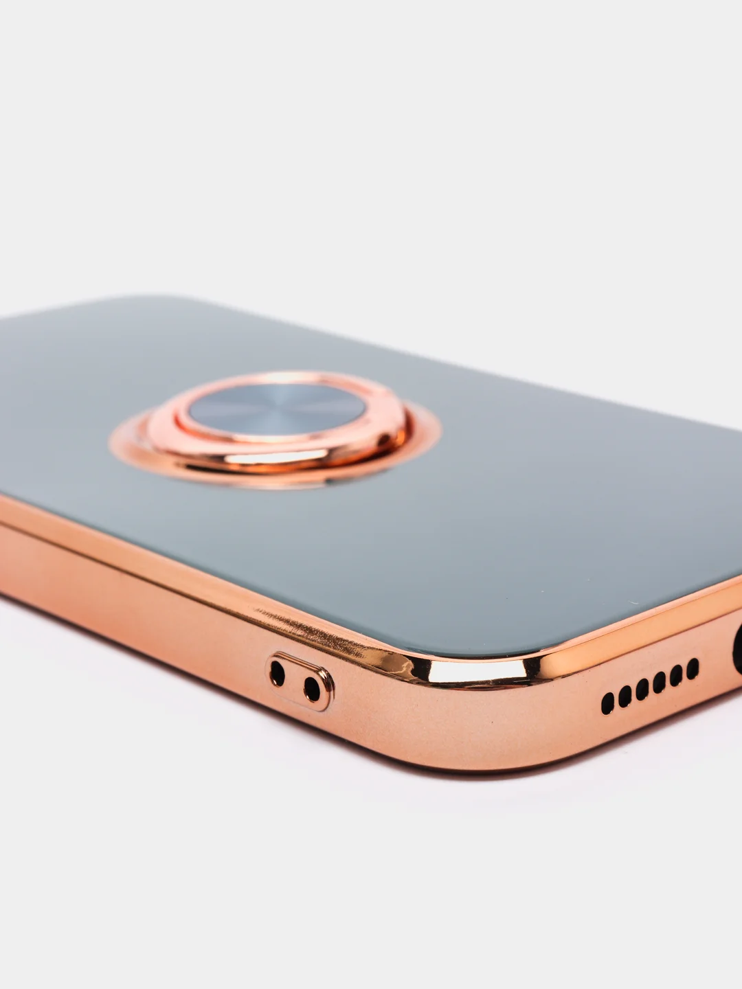 Зеленый чехол для Apple iPhone с кольцом для 6/6S/ 7/8 plus/11/11pro/ XR/XS/SE/ 12/12 Pro Max