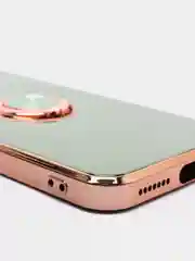 Мятный чехол для Apple iPhone с кольцом для 6/6S/ 7/8 plus/11/11pro/ XR/XS/SE/ 12/12 Pro Max
