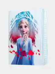 Алый блокнот для девочек "Холодное сердце" с Эльзой от Дисней, А6, комплект-набор 1, 3, 5, 10шт