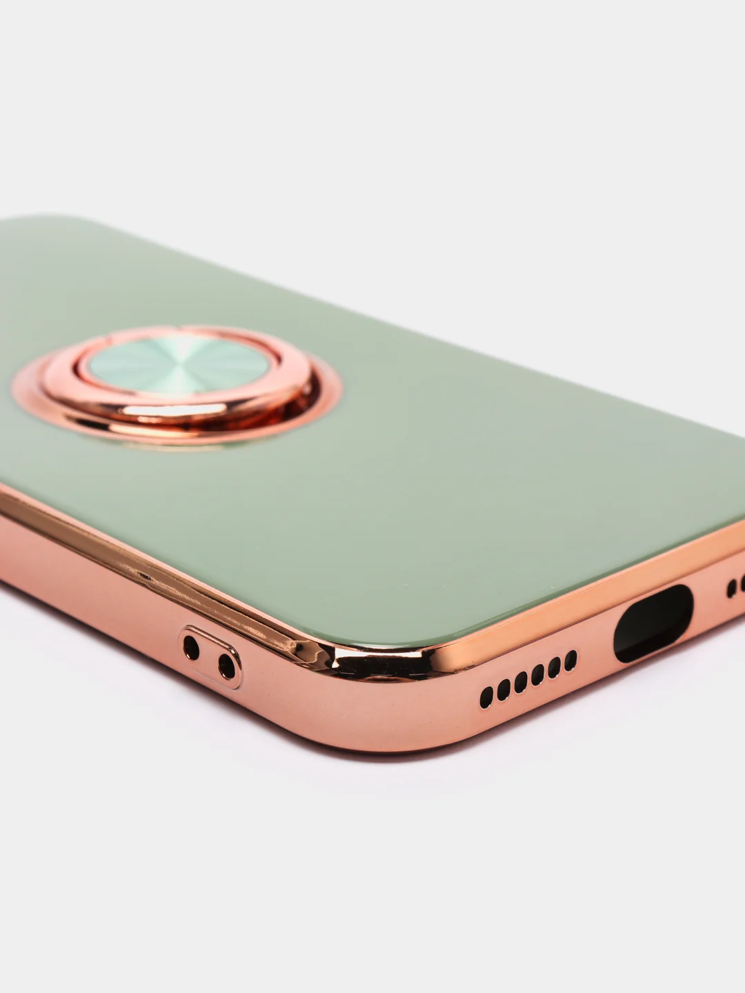 Мятный чехол для Apple iPhone с кольцом для 6/6S/ 7/8 plus/11/11pro/ XR/XS/SE/ 12/12 Pro Max