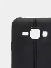 Хром чехол силиконовый Samsung J1 2015