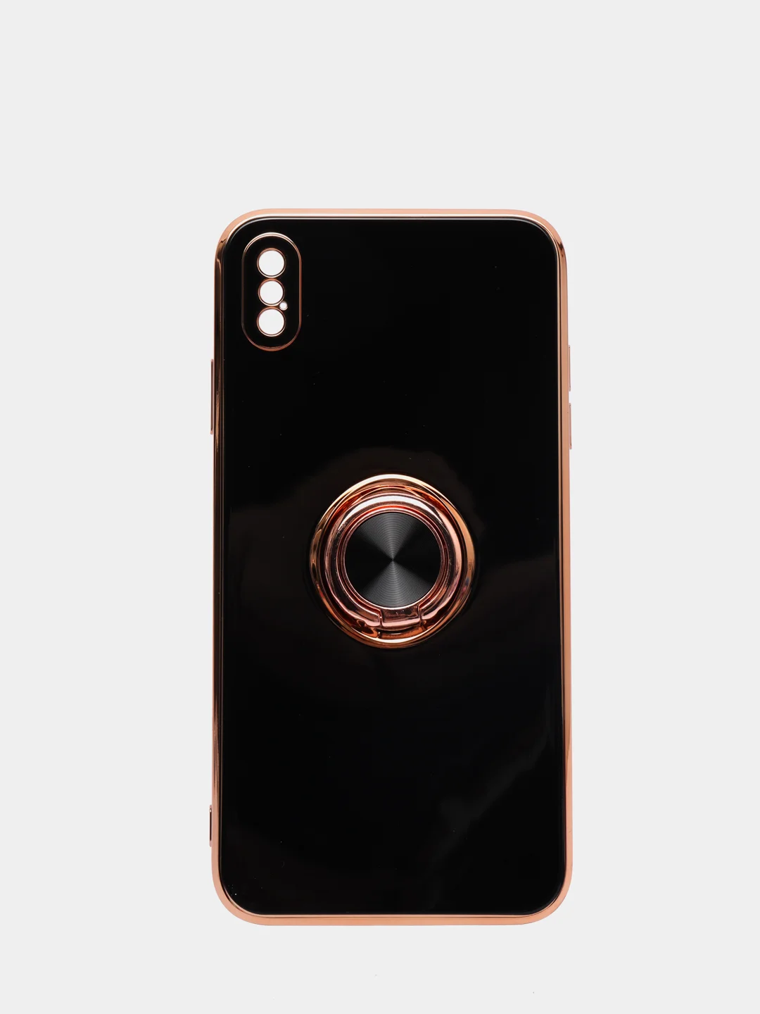 Черный чехол для Apple iPhone с кольцом для 6/6S/ 7/8 plus/11/11pro/ XR/XS/SE/ 12/12 Pro Max