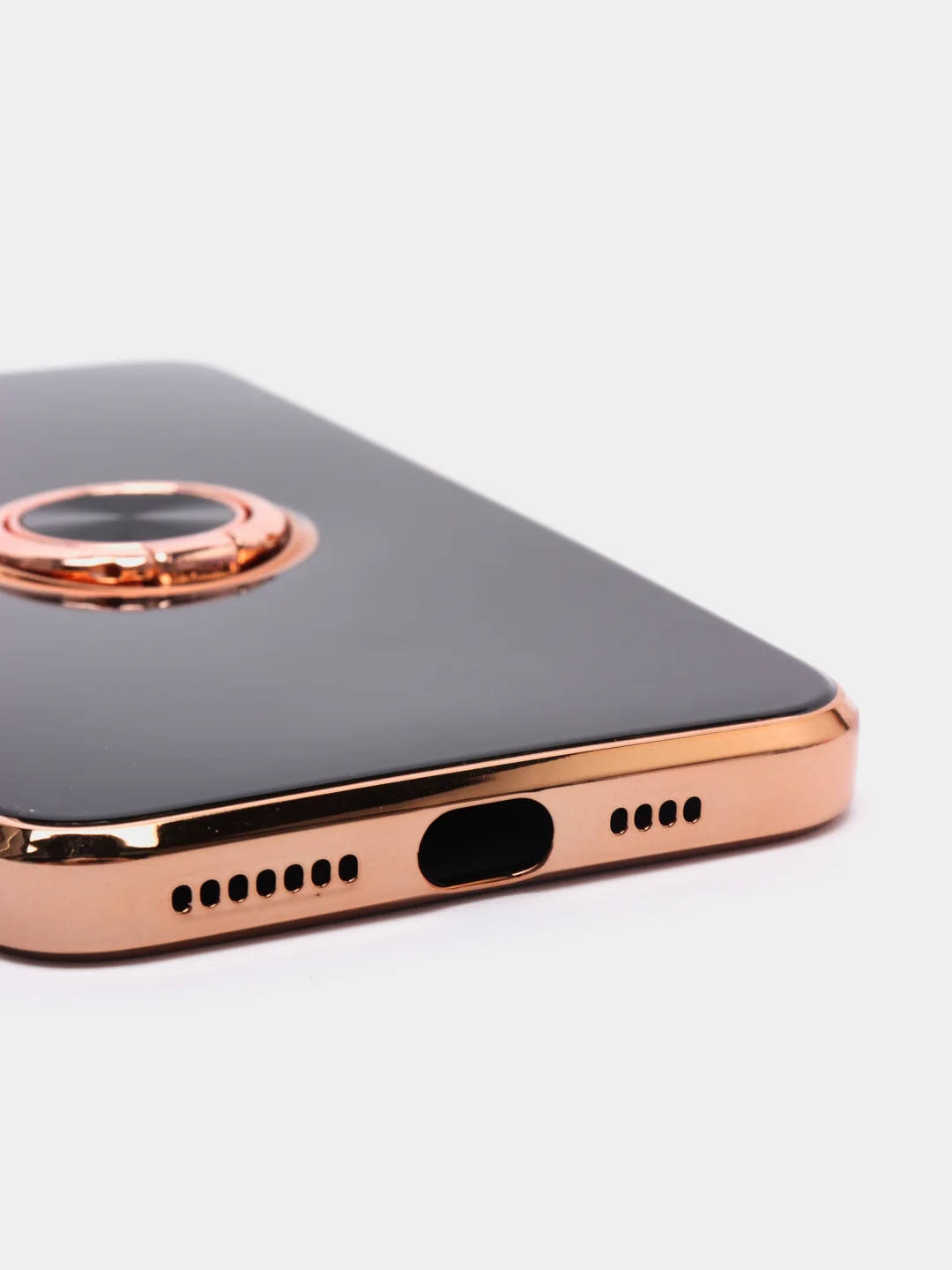 Черный чехол для Apple iPhone с кольцом для 6/6S/ 7/8 plus/11/11pro/ XR/XS/SE/ 12/12 Pro Max