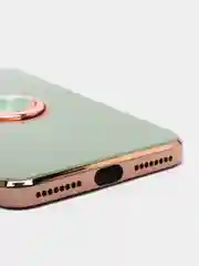 Мятный чехол для Apple iPhone с кольцом для 6/6S/ 7/8 plus/11/11pro/ XR/XS/SE/ 12/12 Pro Max