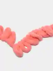 Коралловый меланж пряжа Alize Puffy