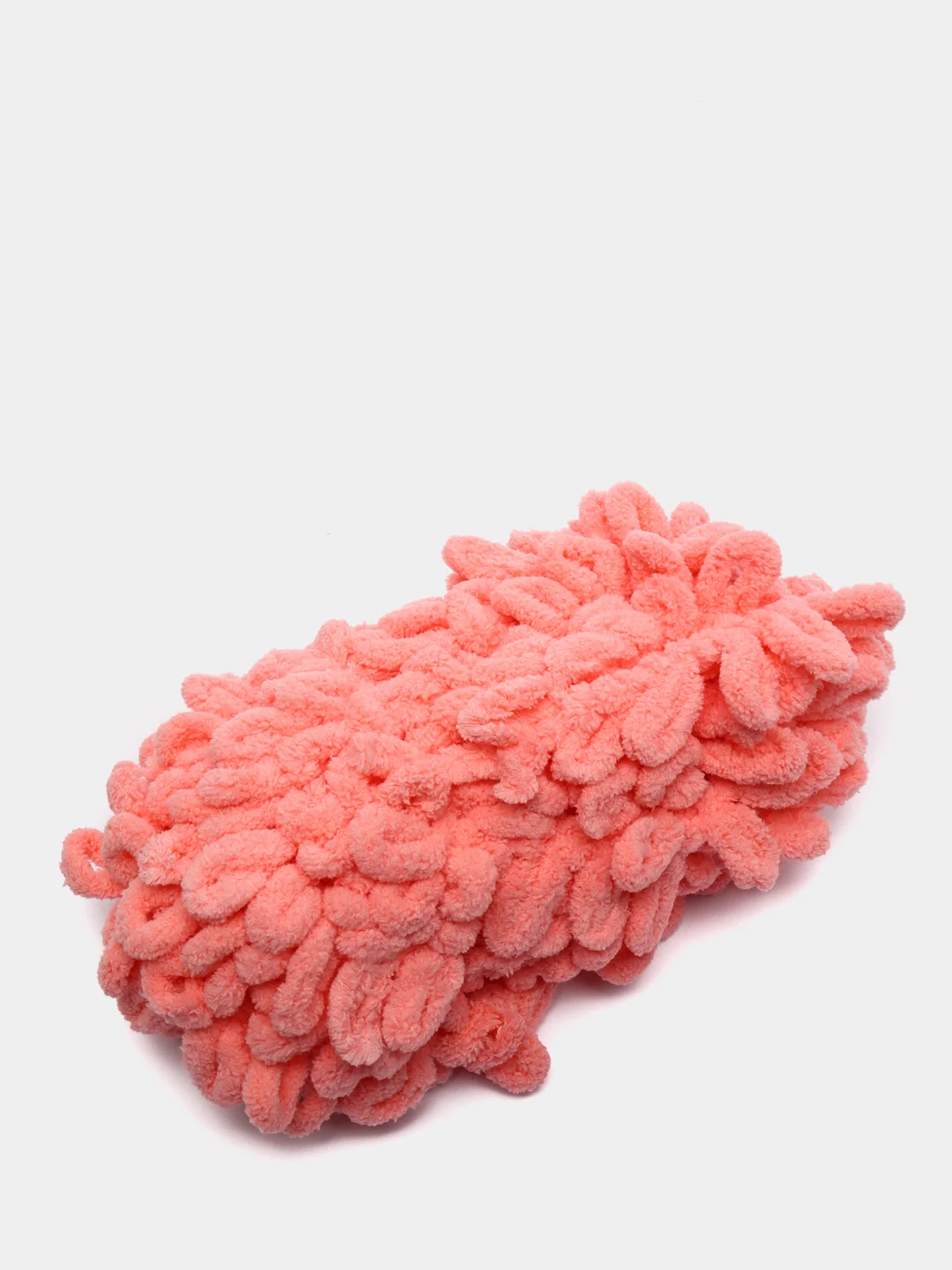 Коралловый меланж пряжа Alize Puffy