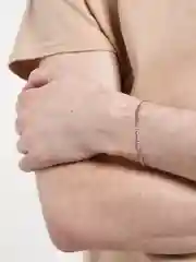 Серебряный мужской браслет, цепочка на руку