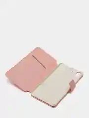Розовый чехол книжка Huawei Y6II
