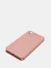 Розовый чехол книжка Huawei Y6II