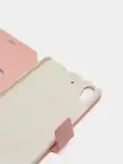 Розовый чехол книжка Huawei Y6II