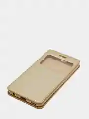 Золотой чехол книжка Huawei P10