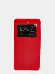 Красный чехол книжка Huawei Y6II
