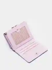 Кошелек женский складной с брелком Кошка