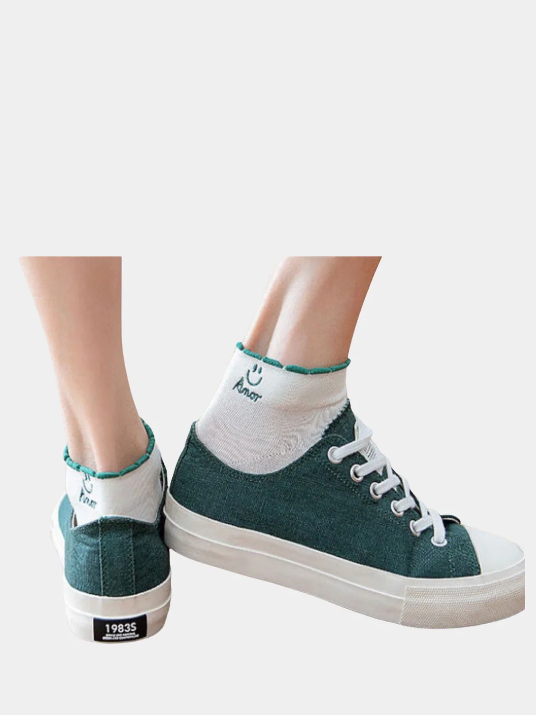 Носки женские Smaile, короткие, 7 цветов