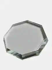 Стекло для наращивания ресниц, диаметр 5,5 см, толщина 0,8 см