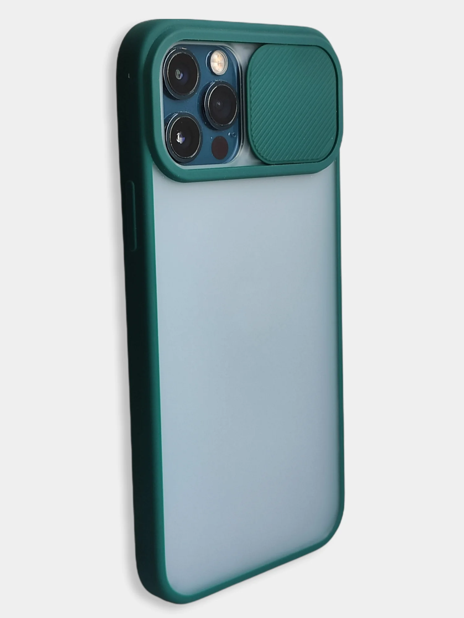 Зеленый чехол с защитой камеры для Iphone 12, 12pro, 12 pro max, 11 про макс