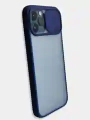 Индиго чехол с защитой камеры для Iphone 12, 12pro, 12 pro max, 11 про макс