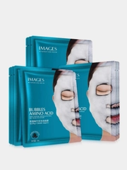Маска для лица BUBBLES FACIAL MASK пенящаяся с углем, 1 шт