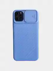 Аметистовый чехол с защитой камеры для Iphone 12, 12pro, 12 pro max, 11 про макс