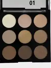 Бежевый тени для век DIAMOND Eyeshadow Palette  DoDo Girl, 9 оттенков