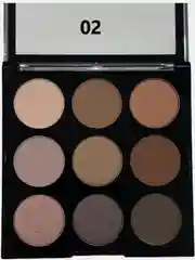 Бежевый тени для век DIAMOND Eyeshadow Palette  DoDo Girl, 9 оттенков