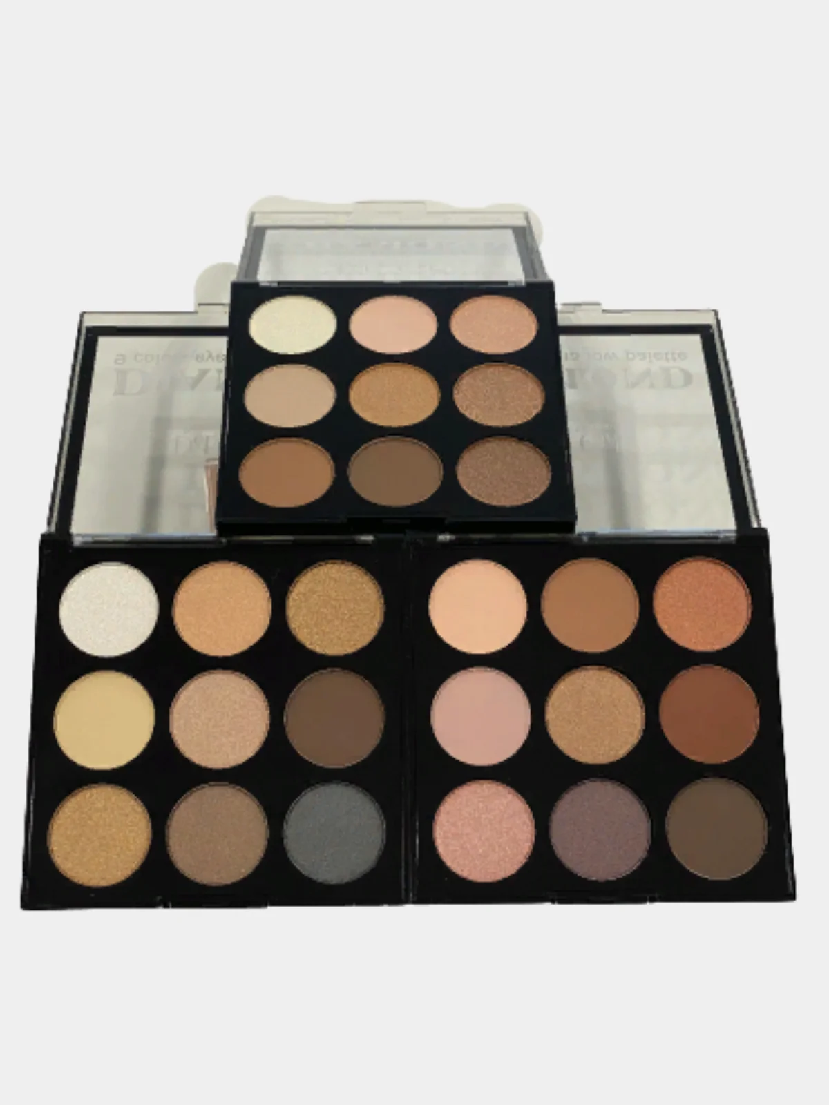 Бежевый тени для век DIAMOND Eyeshadow Palette  DoDo Girl, 9 оттенков