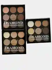 Бежевый тени для век DIAMOND Eyeshadow Palette  DoDo Girl, 9 оттенков