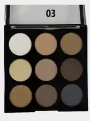 Терракотовый тени для век DIAMOND Eyeshadow Palette  DoDo Girl, 9 оттенков