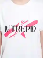 Белый футболка INTREPID Белый