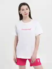 Розовый женский костюм футболка и шорты