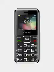 Черный телефон teXet TM-B319