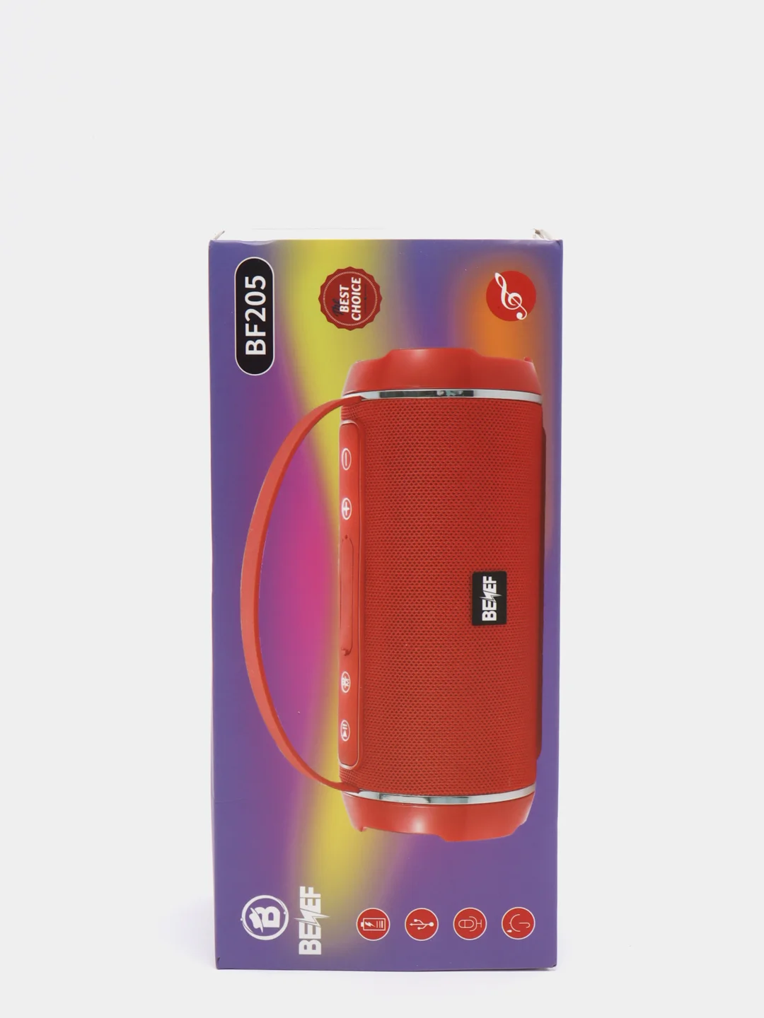 Хаки портативная колонка BENEF BF-205